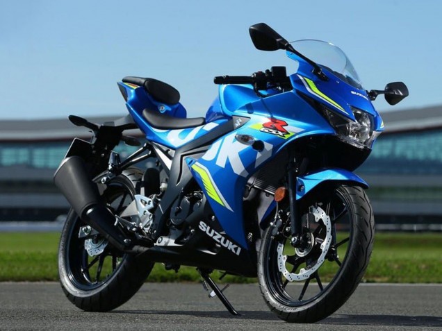 Beste Suzuki GSXR125 Motorrad Verkleidung 2017-2025 - Blau
