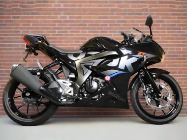 Beste Suzuki GSXR125 Motorrad Verkleidung 2017-2025 - Schwarz Silber Blau