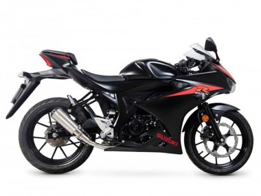 Beste Suzuki GSXR125 Motorrad Verkleidung 2017-2025 - Schwarz Rot Weiss