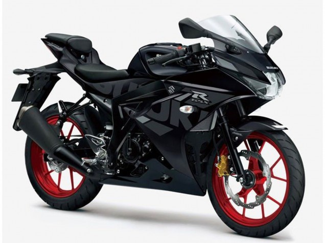 Beste Suzuki GSXR125 Motorrad Verkleidung 2017-2025 - Schwarz