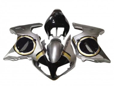 Beste Suzuki SV650 Motorrad Verkleidung 2003-2013 - Silber Schwarz Gold