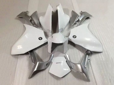 Beste Honda VFR 1200 Motorrad Verkleidung 2010-2014 - Silber Weiss