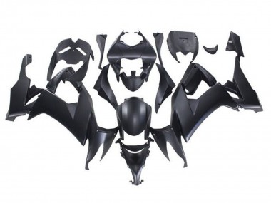 Beste Kawasaki ZX10R Motorrad Verkleidung 2008-2010 - Matt Schwarz