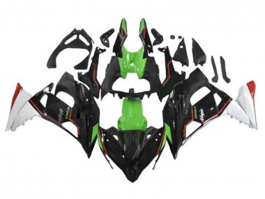 Beste Kawasaki Ninja 650 EX650 Motorrad Verkleidung 2017-2019 - Grun Schwarz Weiss Rot