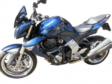 Beste Kawasaki Z1000 Motorrad Verkleidung 2007-2009 - Blau Silber