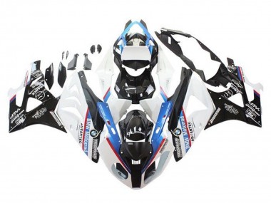 Beste BMW S1000RR Motorrad Verkleidung 2009-2014 - Weiss Rot Blau Glanzendes Schwarz Motorrad