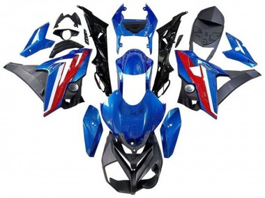 Beste BMW S1000RR Motorrad Verkleidung 2015-2016 - Blau Rot Schwarz