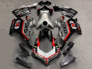 Beste Ducati Panigale V4 V4S Motorrad Verkleidung 2020-2021 - Silber Weiss Rot Schwarz Carbonfaser Stil