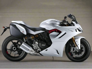 Beste Ducati 2021-2024 Ducati Supersport 950/950S Motorrad Verkleidung 2021-2024 - Perl Weiss
