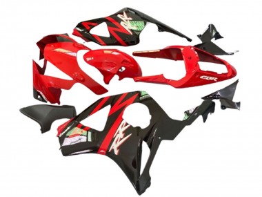 Beste Honda CBR900RR 929 Motorrad Verkleidung 2000-2001 - Rot Matt Schwarz Glanzendes Schwarz