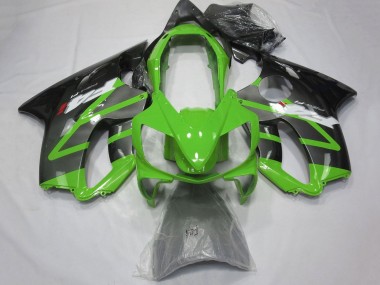 Beste Honda CBR600 F4i Motorrad Verkleidung 2004-2007 - Grun Grau Glanzendes Schwarz