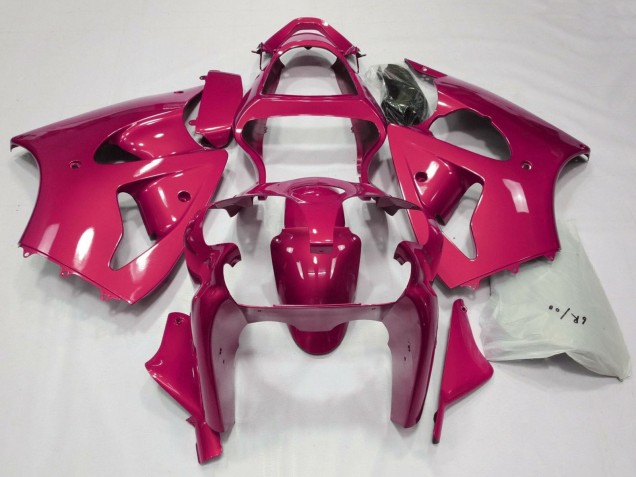 Beste Kawasaki ZX6R Motorrad Verkleidung 2000-2002 - Rosa