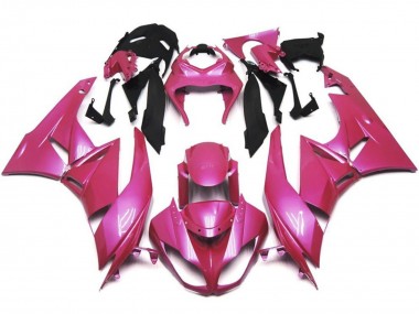 Beste Kawasaki ZX6R Motorrad Verkleidung 2009-2012 - Rosa