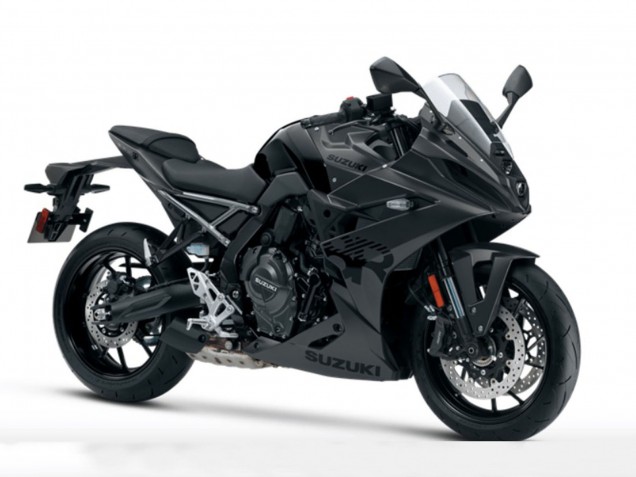 Beste Suzuki GSX8R Motorrad Verkleidung 2024-2025 - Matt Schwarz