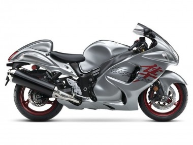 Beste Suzuki GSXR 1300 Hayabusa Motorrad Verkleidung 2008-2020 - Grau Burgundy Rot