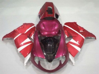 Beste Suzuki TL1000R Motorrad Verkleidung 1998-2003 - Rot Weiss Rosa Schwarz