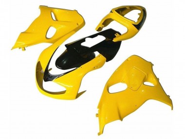 Beste Suzuki TL1000R Motorrad Verkleidung 1998-2003 - Gelb Schwarz