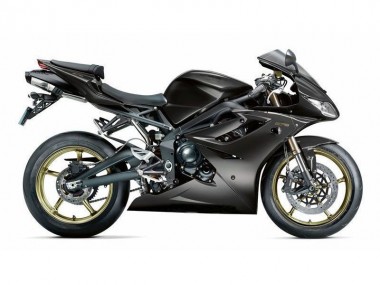 Beste Triumph Daytona 675 Triple Motorrad Verkleidung 2009-2012 - Matt Schwarz