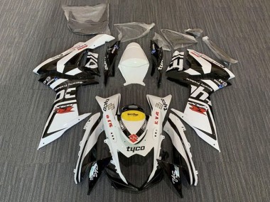 Beste Suzuki GSXR 600 / GSXR 750 Motorrad Verkleidung 2011-2024 - Weiss Schwarz Gelb Rot Tyco