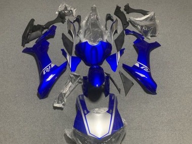 Beste Yamaha YZF 1000 R1 Motorrad Verkleidung 2015-2019 - Blau Silber