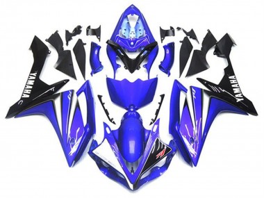 Beste Yamaha YZF 1000 R1 Motorrad Verkleidung Kit 2007-2008 - Blau Weiss Schwarz