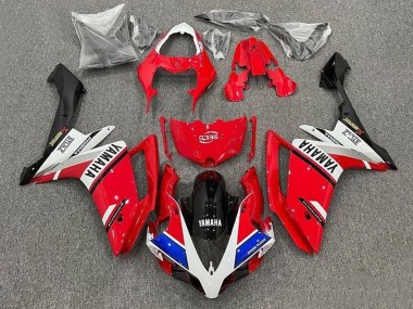 Beste Yamaha YZF 1000 R1 Motorrad Verkleidung 2007-2008 - Rot Weiss Blau Schwarz