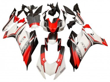 Beste Yamaha YZF R6 Motorrad Verkleidung 2017-2025 - Weiss Rot Schwarz
