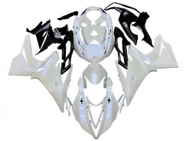 Beste Triumph Daytona 675 Triple Motorrad Verkleidung 2013-2016 - Perl Weiss