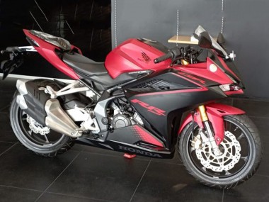 Beste Honda CBR250RR Motorrad Verkleidung Kit 2017-2022 - Rot Matt Schwarz