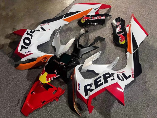 Beste Honda ADV160 Motorrad Verkleidung 2022-2024 - Orange Weiss Rot Gelb Schwarz Repsol Red Bull