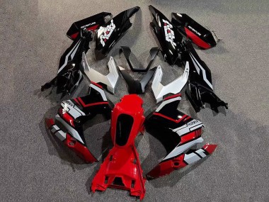 Beste Honda ADV160 Motorrad Verkleidung 2022-2024 - Silber Rot Glanzendes Schwarz