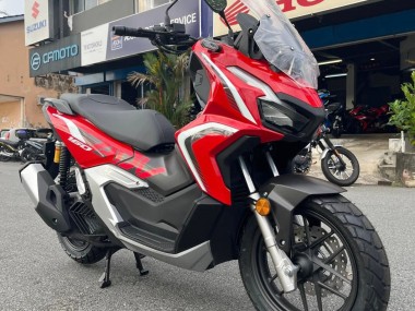 Beste Honda ADV160 Motorrad Verkleidung 2022-2024 - Rot Weiss Schwarz