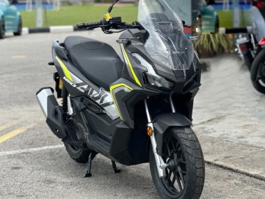 Beste Honda ADV160 Motorrad Verkleidung 2022-2024 - Silber Gelb Matt Schwarz