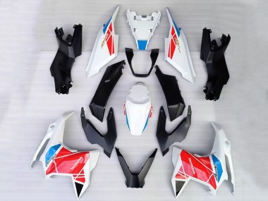 Beste Honda ADV160 Motorrad Verkleidung 2022-2024 - Weiss Rot Blau Schwarz