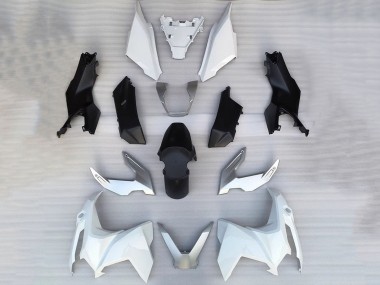 Beste Honda ADV160 Motorrad Verkleidung 2022-2024 - Weiss Silber Schwarz