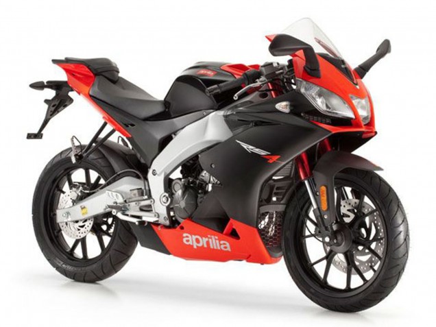 Beste Aprilia RS4 50 125 Motorrad Verkleidung 2012-2019 - Rot Matt Schwarz