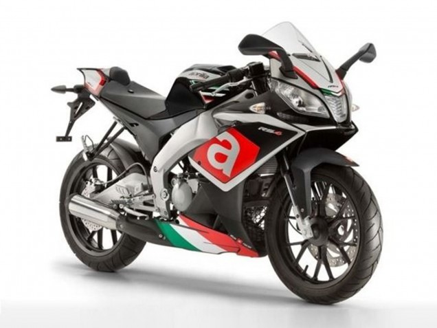 Beste Aprilia RS4 50 125 Motorrad Verkleidung 2012-2018 - Weiss Rot Grun Matt Schwarz
