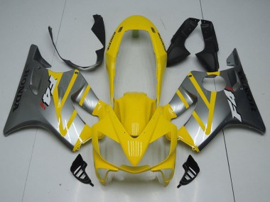 Beste Honda CBR600 F4i Motorrad Verkleidung 2004-2007 - Gelb Silber