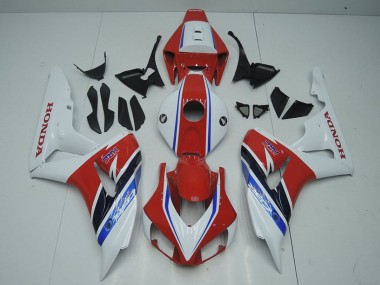 Beste Honda CBR1000RR Motorrad Verkleidung 2006-2007 - Weiss Rot Blau Schwarz HRC