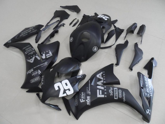 Beste Honda CBR1000RR Motorrad Verkleidung 2012-2016 - Matt Schwarz Fiaa 29