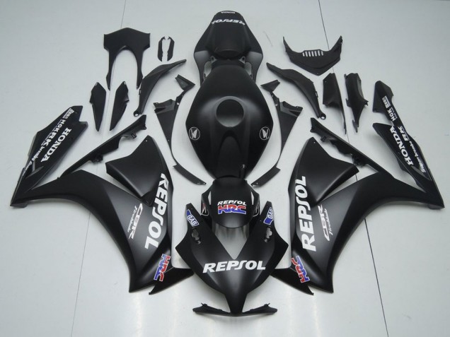 Beste Honda CBR1000RR Motorrad Verkleidung 2012-2016 - Matt Schwarz Weiss Repsol HRC
