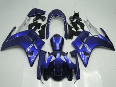 Beste Yamaha FJR1300 Motorrad Verkleidung 2001-2006 - Blau Silber