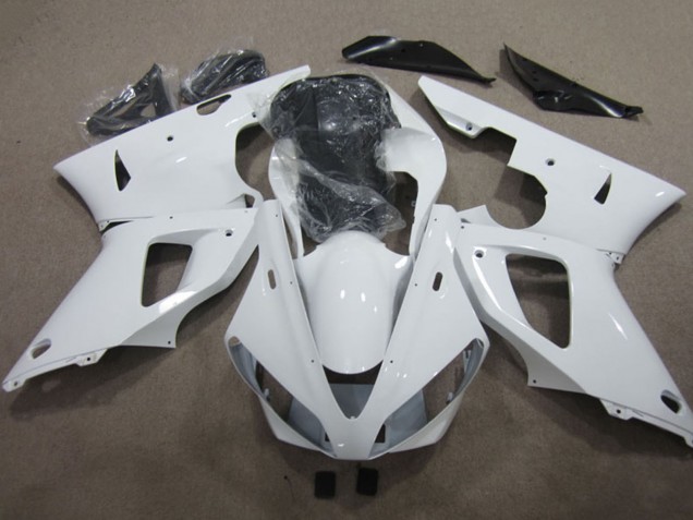 Beste Yamaha YZF R1 Motorrad Verkleidung 2000-2001 - Glanzendes Weiss