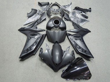 Beste Yamaha YZF R1 Motorrad Verkleidung 2007-2008 - Matt Schwarz