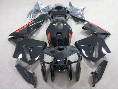 Beste Honda CBR600RR Motorrad Verkleidung 2005-2006 - Schwarz mit Rot