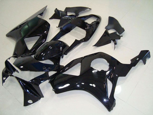 Beste Honda CBR900RR 954 Motorrad Verkleidung 2002-2003 - Glanzendes Schwarz