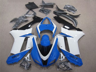 Beste Kawasaki ZX6R Motorrad Verkleidung Kit 2007-2008 - Schwarz