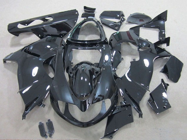 Beste Suzuki TL1000R Motorrad Verkleidung 1998-2003 - Glanzendes Schwarz