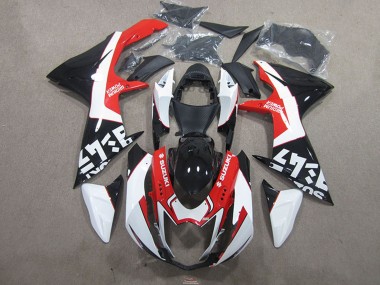Beste Suzuki GSXR 750 Motorrad Verkleidung 2011-2024 - Schwarz Rot