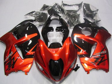 Beste Suzuki GSXR 1300 Hayabusa Motorrad Verkleidung 1996-2007 - Orange Schwarz